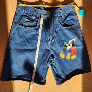 Vintage Mickey Disney shorts jorts golf